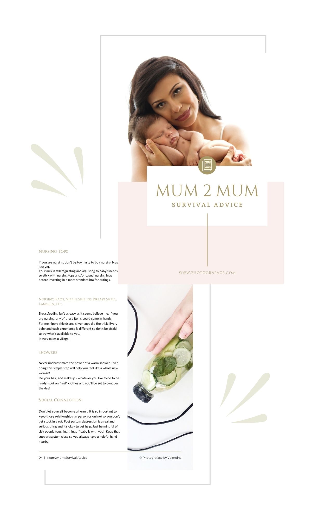 free download: guide for new mums with advices and tips on how to survive the first few weeks with a baby