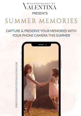 free guide - how to take better photo with your phone this summer